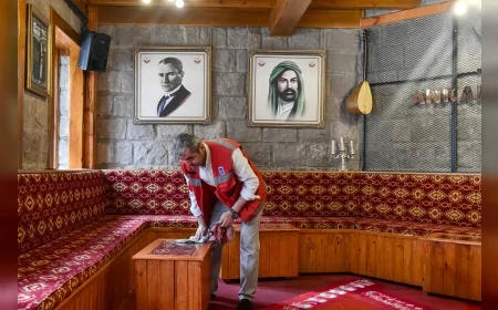 Ankara Büyükşehir Belediyesi Kurban Bayramı Öncesi İbadethane ve Evlerde Kapsamlı Temizlik Çalışması Yürüttü
