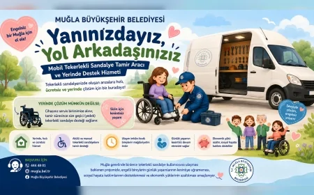 Muğla Büyükşehir Belediyesi Mobil Tekerlekli Sandalye Tamir Aracı Hizmetini Başlatıyor