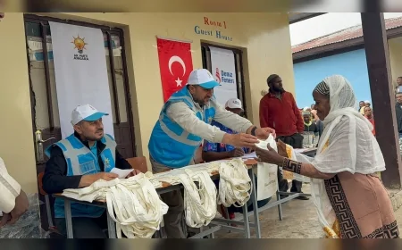 AK Parti Ankara İl Başkanlığı Etiyopya’da 1638 Hisse Kurban Keserek 6500 Aileye Ulaştı