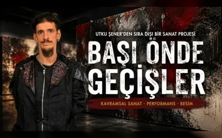 Utku Şener “Başı Önde Geçişler” Sergisiyle Kavramsal Sanat ve Performansı Bir Araya Getiriyor
