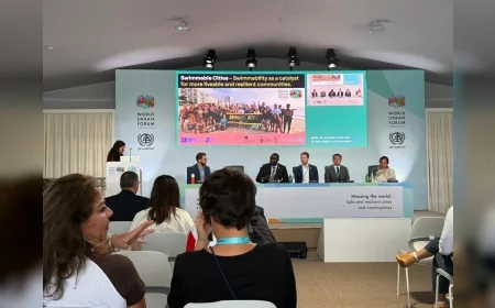 Eskişehir Büyükşehir Belediyesi WUF13’te İklim Direnci ve Sürdürülebilir Şehircilik Gündemini Takip Etti