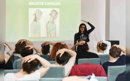 Ankara Büyükşehir Belediyesi Kadınlara Yönelik Sağlık ve Hareket Programıyla Bilinçlendirme Eğitimi Düzenledi
