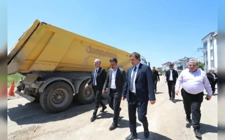 Bursa Büyükşehir Belediyesi Başkan Vekili Şahin Biba: “İnşallah İnegöllü Hemşerilerimizin Bu Çilesine Son Vereceğiz”