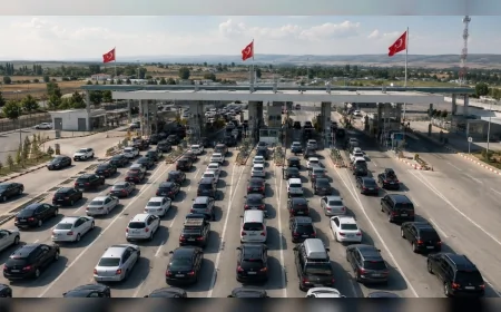 Ticaret Bakanlığı: “Kurban Bayramı’nda Avrupa’ya Açılan Kara Gümrük Kapılarında Tarihî Giriş Rekorları Kırıldı”