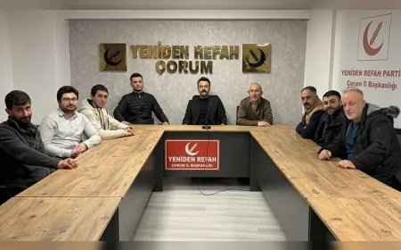 Yeniden Refah Partisi Çorum Merkez İlçe Başkanı Av. Muhammed Emin Zorlu: “Çiftçinin alın teri enflasyona ve mazota ezdiriliyor”