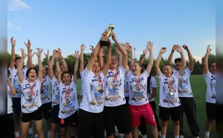 Eskişehir Büyükşehir Spor Kulübü Bölgenin İlk U15 Genç Kızlar Gelişim Ligi Şampiyonu Oldu