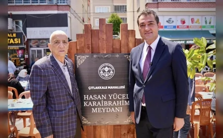 Giresun Belediye Başkanı Fuat Köse: “Hasan Yücel Karaibrahim Meydanı’nı halkımızın hizmetine sunduk”