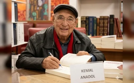 Kemal Anadol Ayvalık’ta “Hoşça kal Midilli” Söyleşi ve İmza Gününde Okurlarıyla Buluşacak