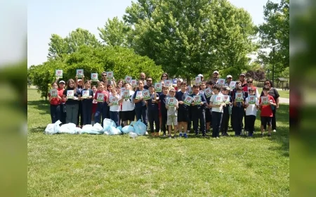 Düzce’de Çocuklardan Çevre İçin Ortak Çağrı: “Kirletme, Temizle”