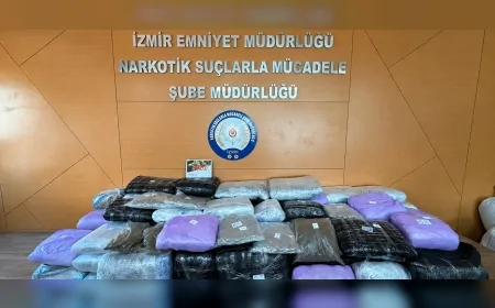 İzmir’de Düzenlenen Narkotik Operasyonunda 371 Kilogram Uyuşturucu Ele Geçirildi, 1 Şüpheli Yakalandı