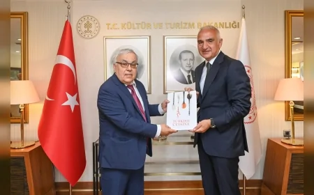 Kültür ve Turizm Bakanı Mehmet Nuri Ersoy, Rusya’nın Yeni Büyükelçisi Sergey Verşinin ile Turizm İş Birliğini Görüştü