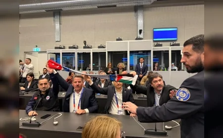 Memur-Sen: “Filistin’in ILO’daki Meşru Temsil Hakkını Hedef Alan Girişim Ezici Çoğunlukla Reddedildi”