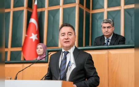 DEVA Partisi Genel Başkanı Ali Babacan: “Ülkemizde temiz siyasete şiddetle ihtiyaç var”