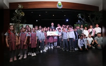 İNEGÖL’DE OKULLAR ARASI ATIK TOPLAMA YARIŞMASINDA DERECEYE GİREN OKULLAR ÖDÜLLERİNE KAVUŞTU!