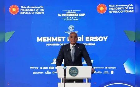 Kültür ve Turizm Bakanı Mehmet Nuri Ersoy: “Türkiye Yüzyılı’nın En Güçlü Teminatı Kendi Tarihini Bilen Gençlerdir”