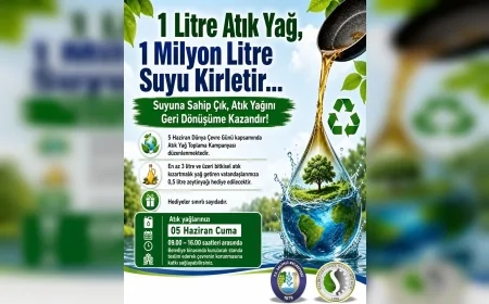 Salihli’de Dünya Çevre Günü kapsamında atık yağ toplama kampanyası düzenlenecek