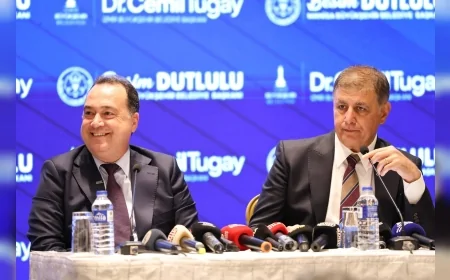 İzmir Büyükşehir Belediye Başkanı Dr. Cemil Tugay ve Manisa Büyükşehir Belediye Başkanı Besim Dutlulu: “Suyun siyaseti olmaz, sadece geleceği olur”
