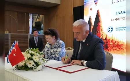 Kültür ve Turizm Bakanı Mehmet Nuri Ersoy: “Türkiye ile Yunanistan’ın kültürel iş birliği insanlığın ortak hafızasına katkı sağlayacaktır”