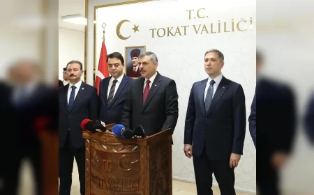 İçişleri Bakanı Mustafa Çiftçi: “Tokat’ta Örnek Bir Risk Azaltma Çalışması Yürütüldü”