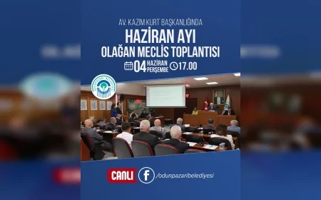Odunpazarı Belediye Meclisi Haziran Ayı İkinci Birleşimi Bugün Gerçekleştirilecek
