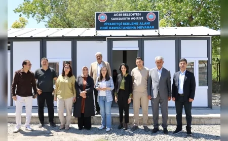 Ağrı Belediyesi Cezaevi Ziyaretçileri İçin Yeni Bekleme Alanını Hizmete Açtı