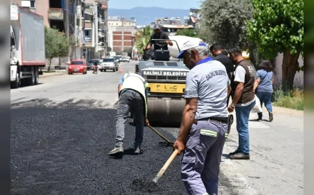 Koşuyolu Caddesi’nde Altyapı Çalışmaları Öncesi Asfalt Yama Uygulaması Başlatıldı