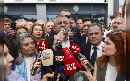 Cumhuriyet Halk Partisi Lideri Özgür Özel: “Özgür Özel’in, Ekrem İmamoğlu’nun, Mansur Yavaş’ın Durduğu Taraf Tarihin Doğru Tarafıdır”