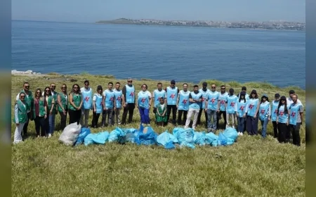 Beylikdüzü’nde Dünya Çevre Günü Kapsamında Kıyı Temizliği Yapılarak Çevre Bilincine Dikkat Çekildi