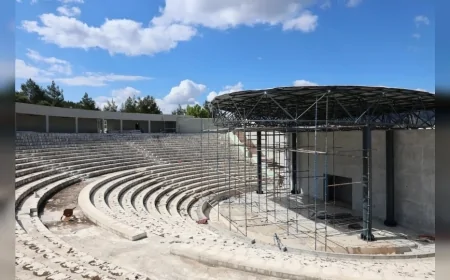 Muğla Büyükşehir Belediyesi Şadan Gökovalı Açık Hava Tiyatrosunu 23 Milyon Liralık Yatırımla Yeniliyor