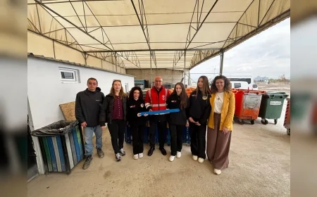 Odunpazarı Belediyesi Geri Dönüşüm Çalışmalarıyla TED Eskişehir Öğrencilerine Uygulamalı Eğitim Verdi