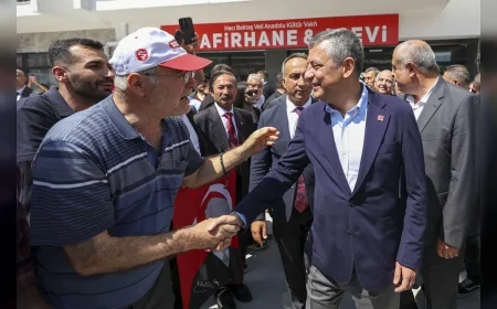CHP LİDERİ ÖZGÜR ÖZEL: “SARAYIN KUMPASINI CANLARIN SEVGİSİ, MÜCADELESİ VE SAHİP ÇIKIŞI YENECEK”
