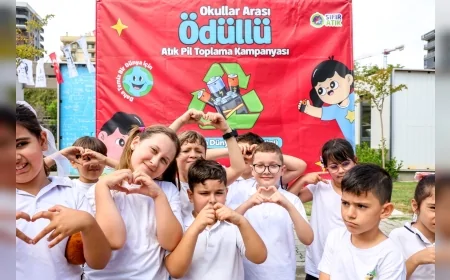 Bayraklı Belediye Başkanı İrfan Önal: “Biriktirdikleri Her Pil ile Geleceğe Nefes Oldular”