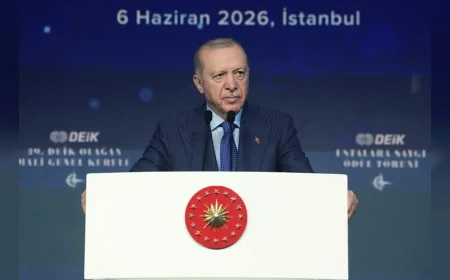 Cumhurbaşkanı Recep Tayyip Erdoğan: “2025 yılında mal ve hizmet ihracatımız 395,9 milyar dolarla Cumhuriyet tarihimizin rekorunu kırdı”