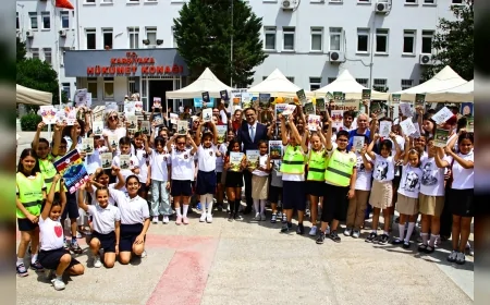 İZMİR İL MİLLÎ EĞİTİM MÜDÜRÜ DR. ÖMER YAHŞİ: “ÇOCUKLARIMIZIN KİTAPLA BULUŞMALARINI KÜÇÜK YAŞLARDAN İTİBAREN SAĞLAMAYI AMAÇLIYORUZ”