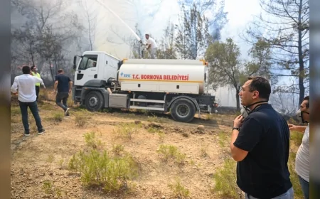 Bornova Belediye Başkanı Ömer Eşki: “Yeşili korurken riskleri de azaltıyoruz”