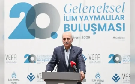 TBMM BAŞKANI NUMAN KURTULMUŞ: “TÜRKİYE’NİN SÖZÜ DÜNYANIN HER YERİNDE EN GÜÇLÜ ŞEKİLDE SÖYLENİYOR”