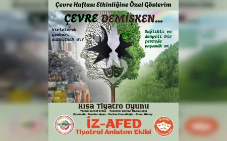İZAFED Başkanı Servet Ertaş: “Çevreyi kirletmek herkesin yaşam hakkına müdahaledir”