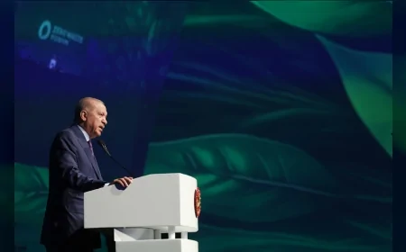 Cumhurbaşkanı Recep Tayyip Erdoğan: “Çevre, iklim ve atık yönetimi noktasında gerekli adımları titizlikle atıyoruz”
