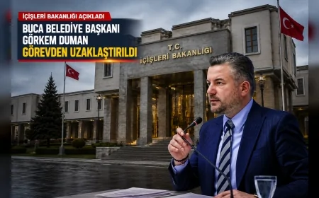 İçişleri Bakanlığı Buca Belediye Başkanı Görkem Duman’ı görevden uzaklaştırdı