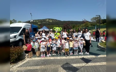Maltepe’de Sürdürülebilir Yaşam Şenliği’nde Çocuklar Çevre Bilinciyle Buluştu ve Atölyelerle Doğayı Keşfetti