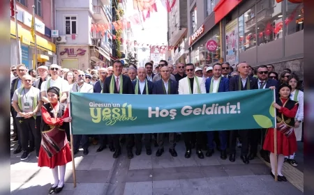 Giresun’da Yeşil Lezzetler Festivali yoğun ilgi gördü