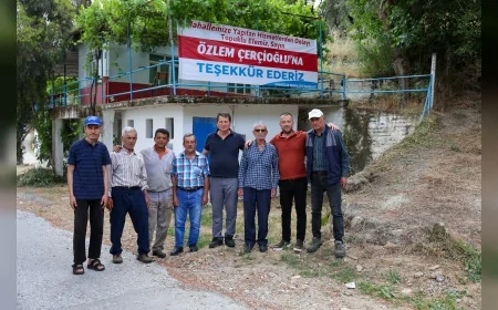 Koçarlı’nın mahallelerine İkizdere Barajı’ndan içme suyu