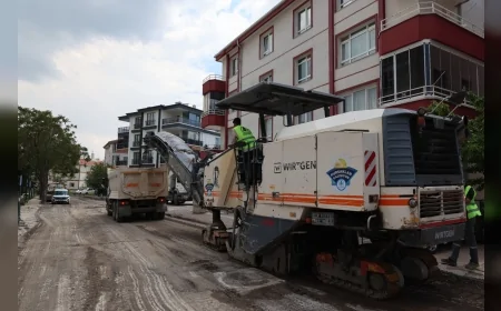 Pursaklar Belediye Başkanı Ertuğrul Çetin: “İlçemizin her noktasını modern yollarla buluşturmaya devam ediyoruz”