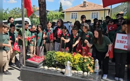 Şehit Öğretmen Şenay Aybüke Yalçın Şehadetinin 9. Yılında Osmancık’taki Kabri Başında Anıldı