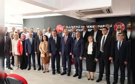 TİCARET BAKANI PROF. DR. ÖMER BOLAT GAZİANTEP’TE ESNAF, STK VE SİYASİ TEMSİLCİLERLE BİR ARAYA GELDİ