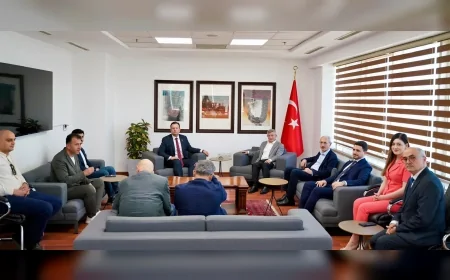 Gelecek Partisi Genel Başkanı Ahmet Davutoğlu Irak Temaslarında Bölgesel Barış ve İş Birliği Mesajları Verdi