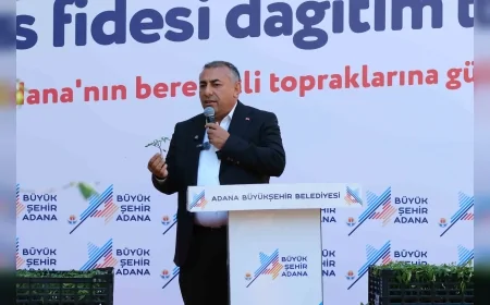 Adana Büyükşehir Belediye Başkan Vekili Güngör Geçer: “Ektiğimiz Her Fide Sofralarımıza Bereket, Geleceğimize Umut Olacak”