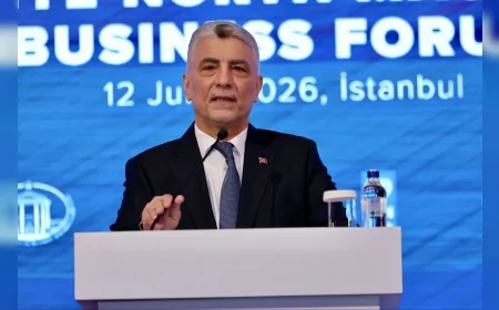 TİCARET BAKANI ÖMER BOLAT: “CARİ İŞLEMLER AÇIĞI NİSANDA YÜZDE 32,6 GERİLEYEREK 5,7 MİLYAR DOLARA DÜŞTÜ”