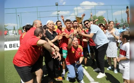 Çankaya’da Düzenlenen Büyükelçilikler Arası Mini Dünya Kupasında Şampiyon Belçika Oldu