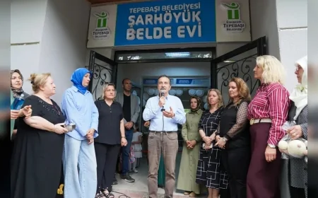 Tepebaşı Belediye Başkanı Dt. Ahmet Ataç: “Belde Evlerimiz Sadece Bir Kurs Yeri Değildir”